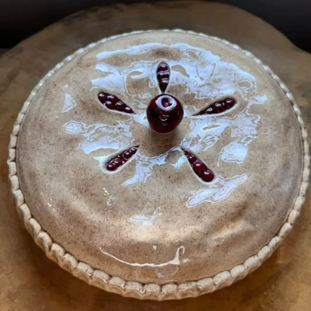 Vintage Cherry Pie Covered Keeper - Picture 2 of 10